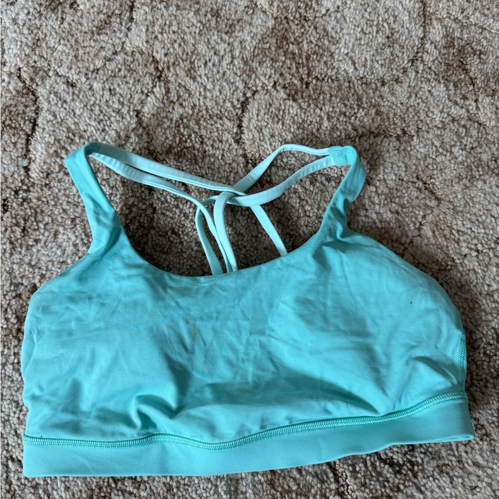 lululemon athletica Light Blue Sports Bra